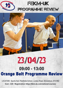 FEKM-UK Orange Belt Review